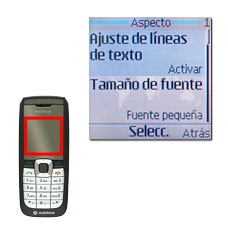 Elija uno de los ajustes siguientes:Ajuste de líneas de texto, véase 2a.