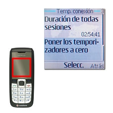 Vaya a Poner los temporizadores a cero y pulse la tecla de navegación.