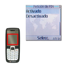 Elija Activado o Desactivado y pulse la tecla de navegación.