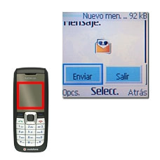 Vaya a Enviar y pulse la tecla de navegación.