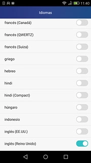 Pulsa el icono de retroceso.