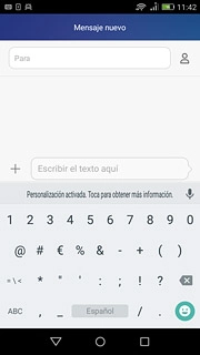 Pulsa los números o los caracteres especiales deseados.