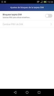 Pulsa el icono de inicio para terminar y regresar a la pantalla de inicio.