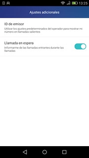Pulsa el icono de inicio para terminar y regresar a la pantalla de inicio.