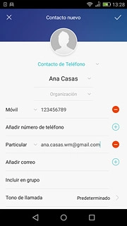 Pulsa Tono de llamada.