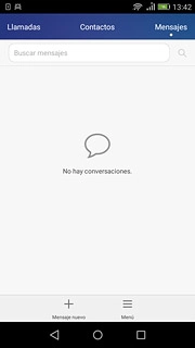 Pulsa Mensaje nuevo.