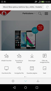 Pulsa Añadir favorito.Edita el nombre del favorito.