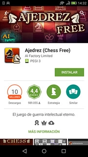 Para instalar una app gratuita:Pulsa INSTALAR.