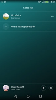 Pulsa el icono de retroceso.