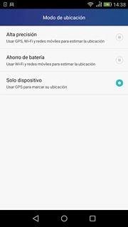 Pulsa Ahorro de batería.