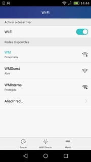 Pulsa el icono de inicio para terminar y regresar a la pantalla de inicio.