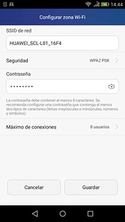 Pulsa Seguridad.