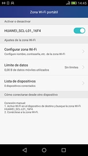 Pulsa el icono de inicio para terminar y regresar a la pantalla de inicio.