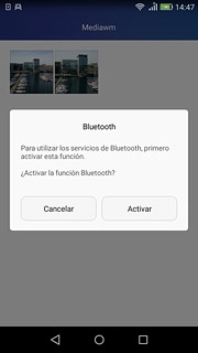 Si el Bluetooth está desactivado:Pulsa Activar para activar el Bluetooth.
