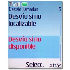 Desvío si no disponible