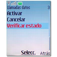 Verificar estado, véase 3c.