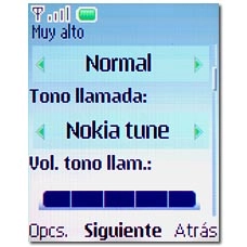 Vol. tono llam., véase 3c.