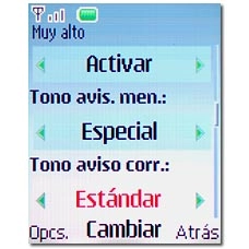 Tono aviso corr., véase 3f.