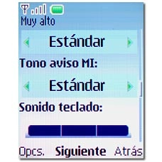 Sonido teclado, véase 3h.