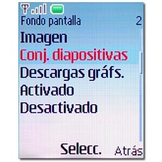 Conj. diapositivas, véase 2b.