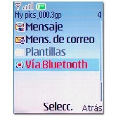 Vía Bluetooth, véase 3c.