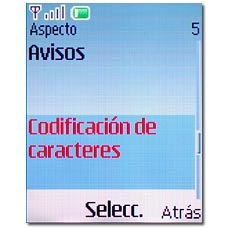 Codificación de caracteres, véase 2e.