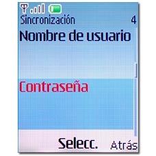 Vaya a Contraseña y pulse la tecla de navegación.