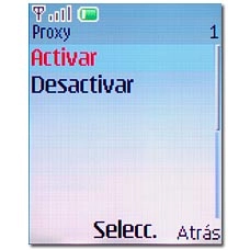 Vaya a Activar y pulse la tecla de navegación.