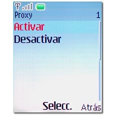 Vaya a Activar y pulse la tecla de navegación.