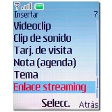 Enlace streaming, véase 6g.