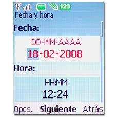 Vaya a Fecha.