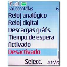 Desactivado, véase 2f.