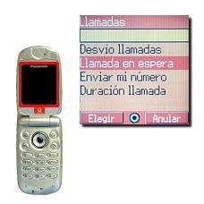 Vaya a Llamada en espera y pulse la Tecla de navegación.