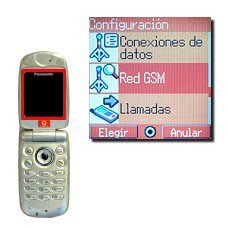 Vaya a Red GSM y pulse la Tecla de navegación.