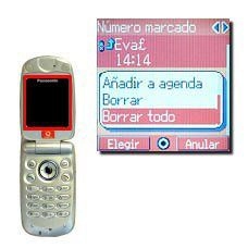 Vaya a Borrar todo y pulse la Tecla de navegación.