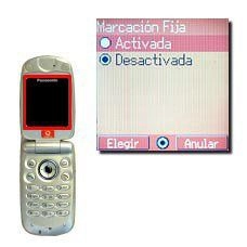 Elija Activada o Desactivada y pulse la Tecla de navegación.