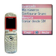 Vaya a Memoria y pulse la Tecla de navegación.
