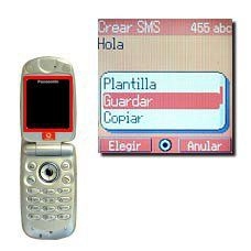 Elija Guardar y pulse la Tecla de navegación.