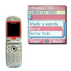 Vaya a Borrar y pulse la Tecla de navegación.