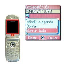 Vaya a Borrar todo y pulse la Tecla de navegación.