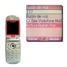Vaya a Activa Buzón de Voz y pulse la Tecla de navegación.