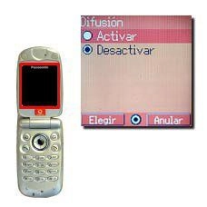Elija Activar o Desactivar y pulse la Tecla de navegación.El cambio se confirma en la pantalla.