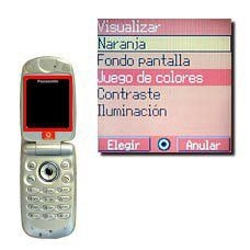 Vaya a Juego de colores y pulse la Tecla de navegación.