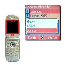 Vaya a Borrar y pulse la Tecla de navegación.