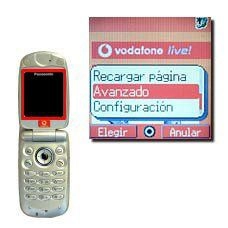 Vaya a Avanzado y pulse la Tecla de navegación.