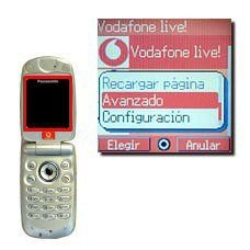 Vaya a Avanzado y pulse la Tecla de navegación.