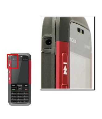 Conecte el cargador al conector situado en el lateral del teléfono y a la toma de corriente. Cuando el color verde del icono de batería se mueve, es que la batería se está cargando (puede tardar un par de segundos en aparecer).