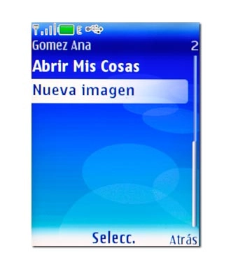 Si selecciona Nueva imagen:Siga las indicaciones de la pantalla para tomar la fotografía deseada.