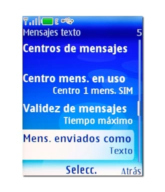 Mens. enviados como, véase 2e.