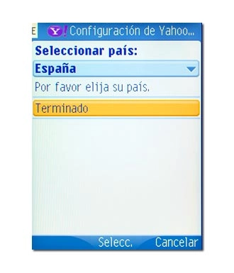 Vaya a Terminado y pulse la tecla de navegación.